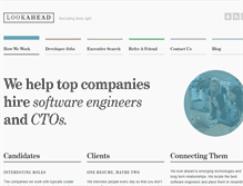 Tablet Screenshot of lookahead.com.au
